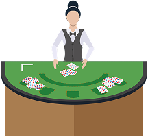 百家樂發牌荷官